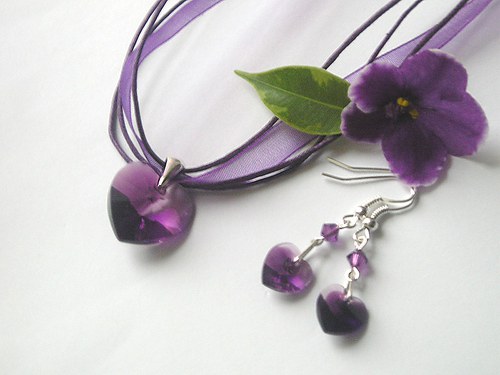 Swarovski sada Amethyst Blend — foto 2
