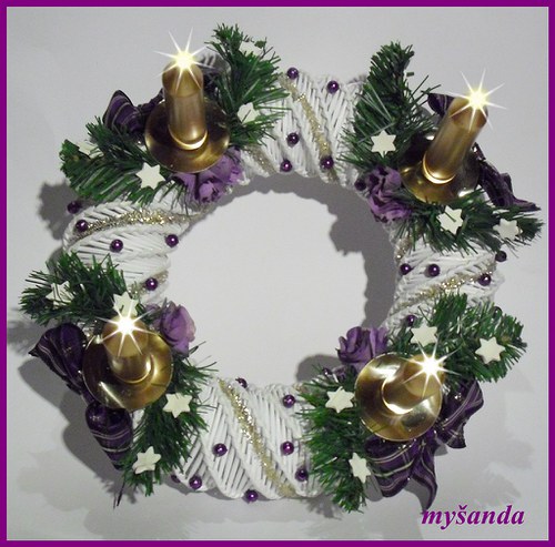 Adventní svícen — foto 2