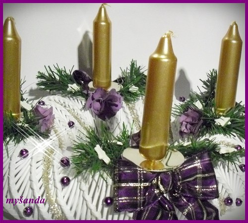 Adventní svícen — foto 4