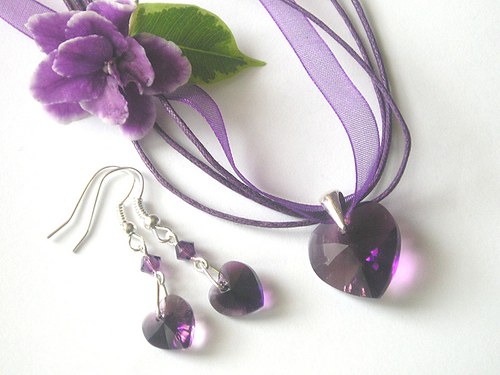 Swarovski sada Amethyst Blend — foto 5