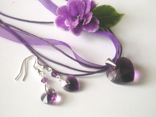 Swarovski sada Amethyst Blend — foto 6