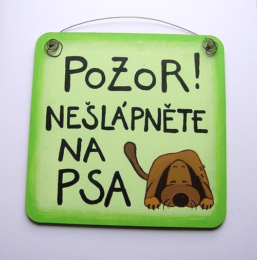 Pozor ! nešlápněte na psa... — foto 2