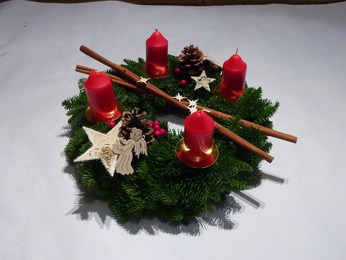 Adventní věnec "Anděl Strážný" — foto 2