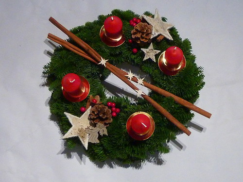 Adventní věnec "Anděl Strážný" — foto 3
