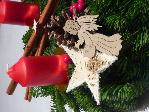 Adventní věnec "Anděl Strážný" — foto 4