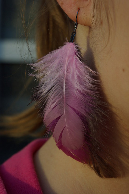 Náušnice Feather Romance — foto 2