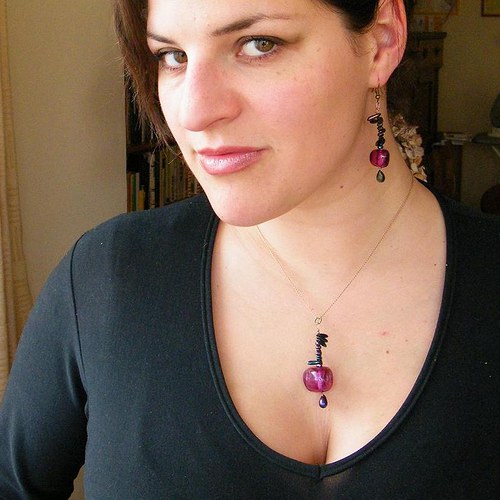 Naušnice "Dračí hřbet" — foto 3
