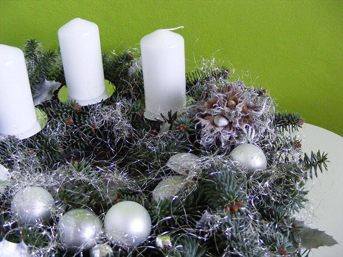 Adventní věnec mrazivý — foto 2