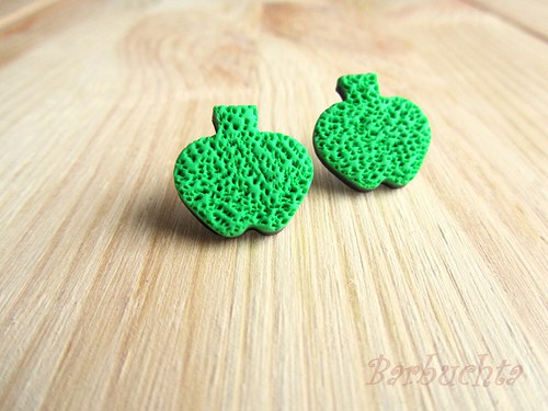 Náušnice Green dots — foto 2