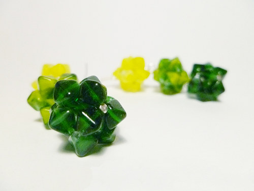 Spiky cubes green — foto 4