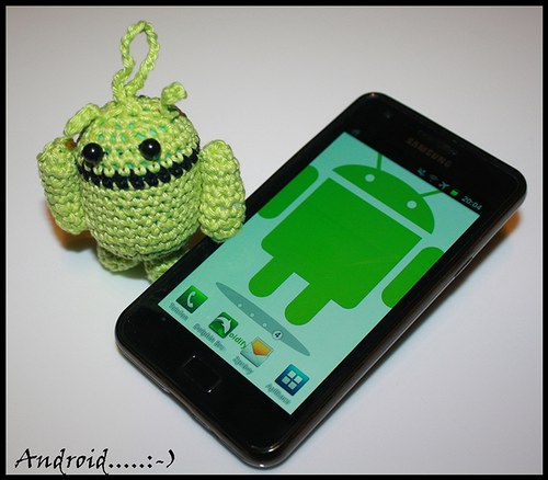 Háčkovaná príšerka...Droid na želanie............. — foto 3