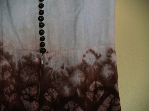 Hnědé plátěné — foto 3