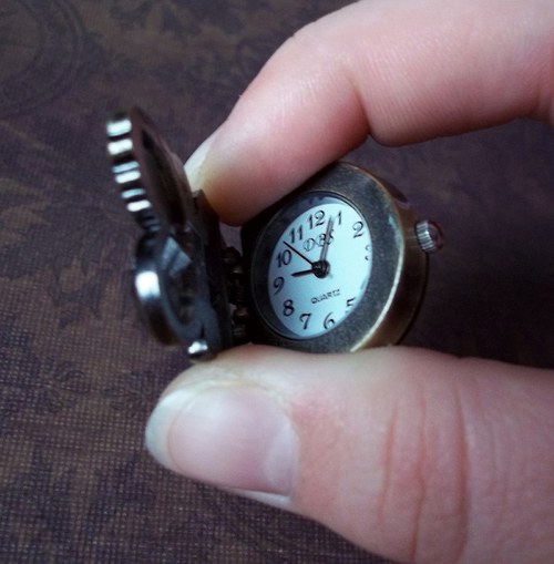 Vintage hodinky motýl — foto 4