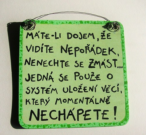 Máte-li dojem, že vidíte nepořádek... — foto 2