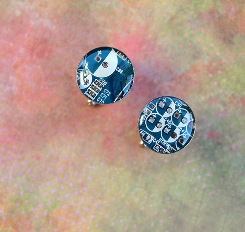 IT manžetové knoflíčky /blue/ — foto 2