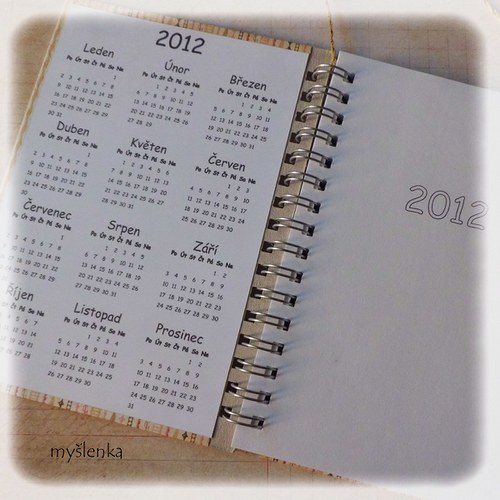 Diář na rok 2012 — foto 5