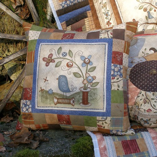 Knoflíkáč - polštářek — foto 2