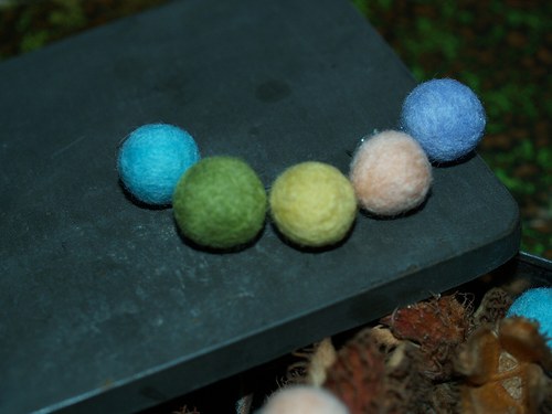 Pastelky naušnice světlefialové — foto 4