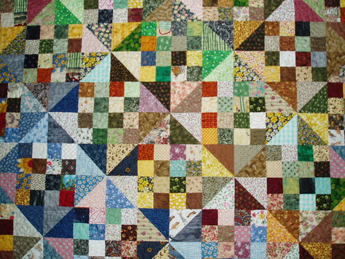 Dlažba - scrap quilt — foto 3