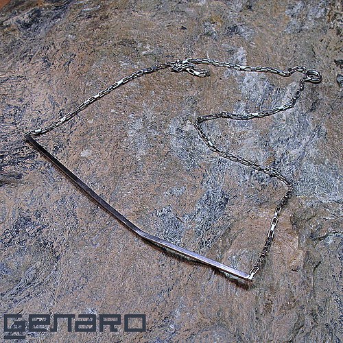 Náhrdelník Geometrický - Stříbro — foto 5
