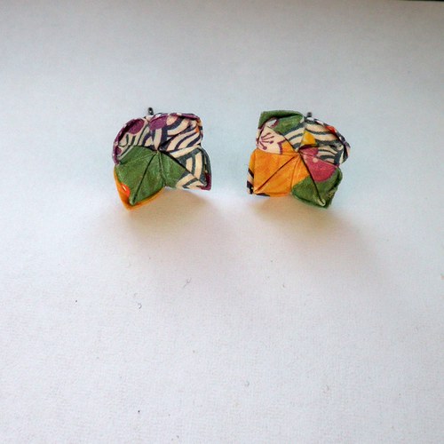Origami naušky — foto 2