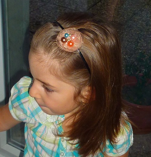 Perličková čelenka — foto 2