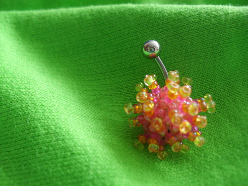 Piercing střapatá kulička — foto 3