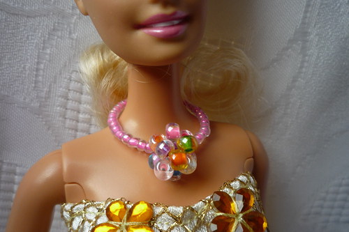 Šperky pro barbie- šitá kulička — foto 2