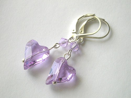 Swarovski sada divoké srdce Violet.. — foto 4