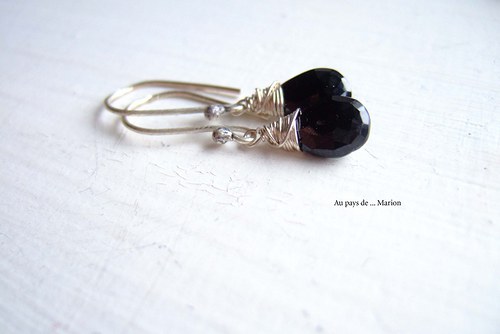 Náušnice Black Onyx... stříbro 925/1000 — foto 2