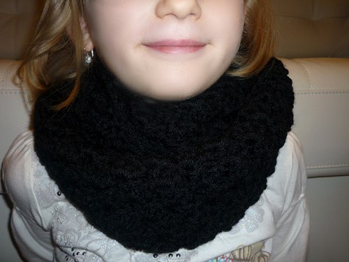 Dětský nákrčník - černý... — foto 3