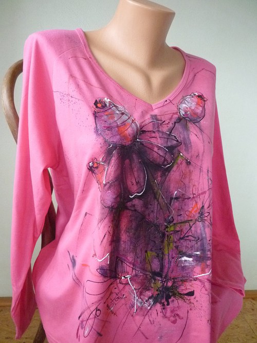 Triko "čínský KVěT", XXL/3XL — foto 3
