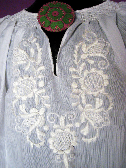 Vintage folklór jupenka — foto 3