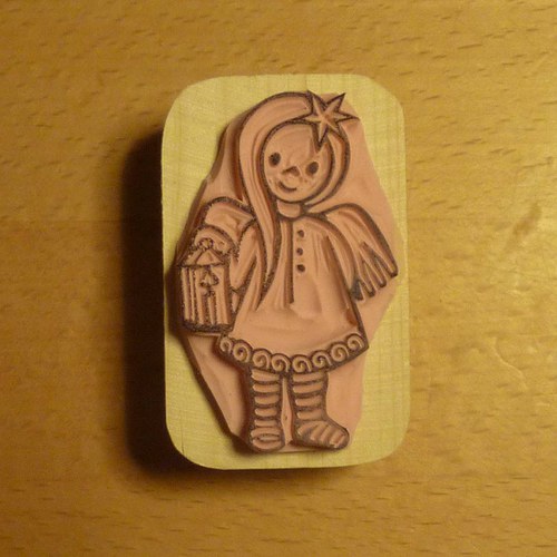 Razítko anděl — foto 2