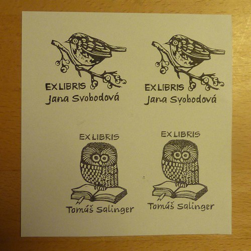 Razítka ex libris pro Modrásky — foto 2