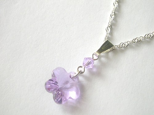 Swarovski Flower Violet..SLEVA — foto 4