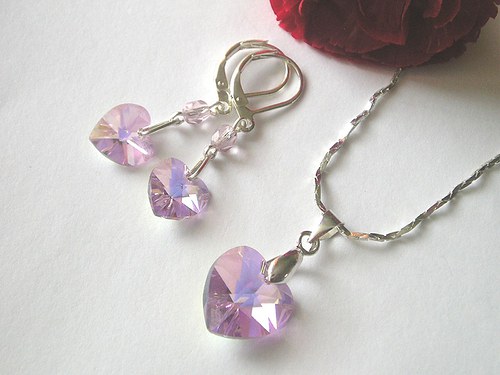 Swarovski sada Light Amethyst — foto 2