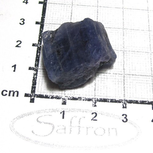 R Tanzanit č.7 - surový — foto 2