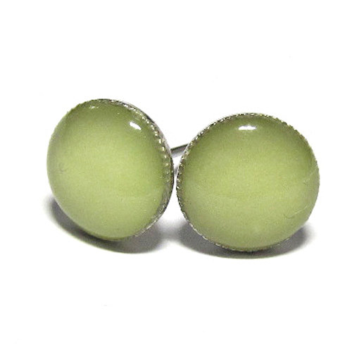 Svítící naušnice - pecky 8 mm — foto 2
