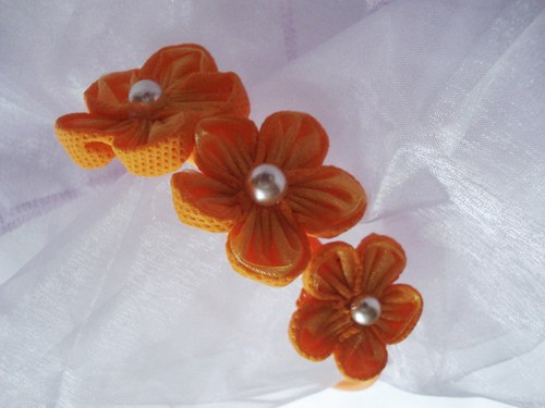 Oranžová čelenka — foto 3