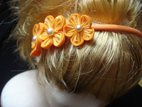 Oranžová čelenka — foto 5