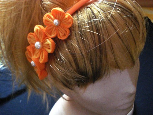 Oranžová čelenka — foto 6