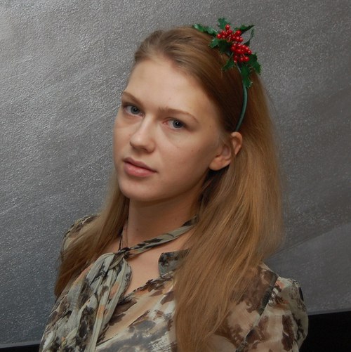 Vánoční Cesmína... čelenka — foto 4