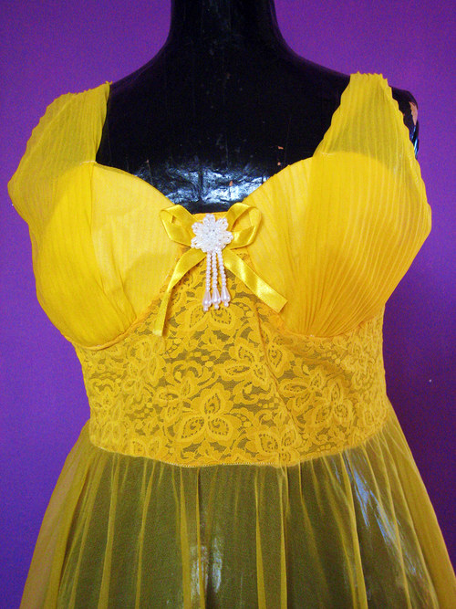 SLEVA!!!Yellow negližé — foto 3