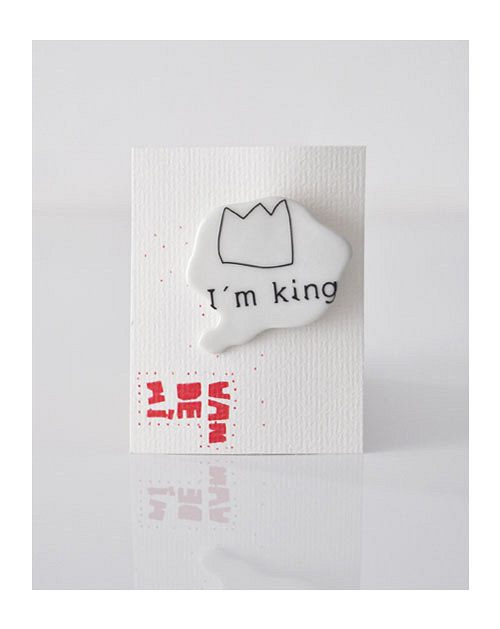 Komiksová bublina "I'm king" — foto 2