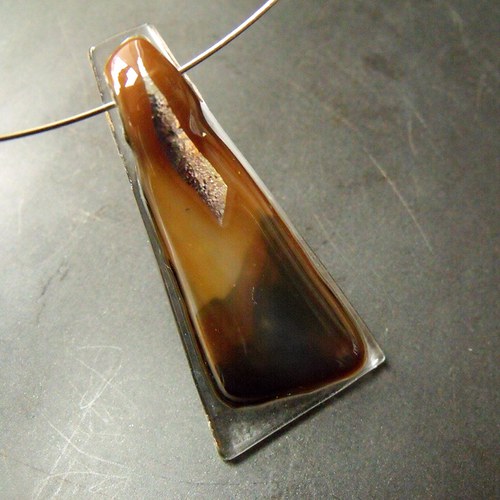 Skleněný šperk "CHOCOLATE — foto 2