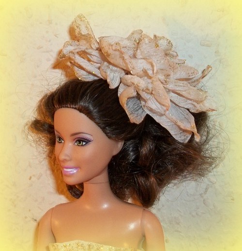 SLEVA ! Pruhované šaty pro Barbie — foto 6