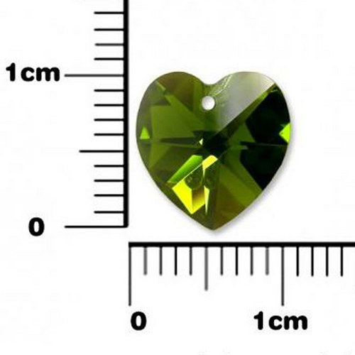Swarovski srdíčka - olivový háj — foto 2
