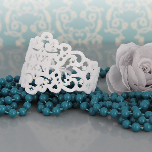Náramek LACE bílý — foto 2