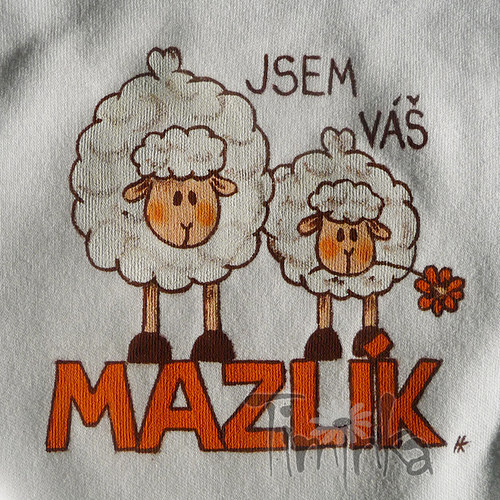 Malované bodíčko - ovečky — foto 3